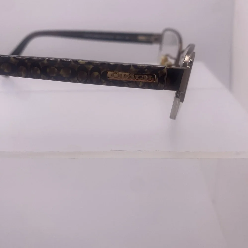 Coach Eyeglasses FRAME ONLY HC5053 Eulalia Half Rim 52-18-140 Sand Beige 790